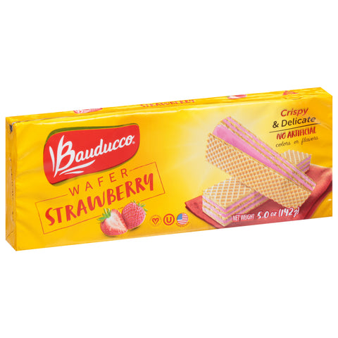 Bauducco Wafer Strawberry 5 OZ