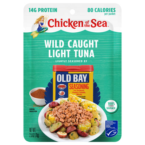 Chicken of the Sea Wild Caught Light Tuna 2.5 oz