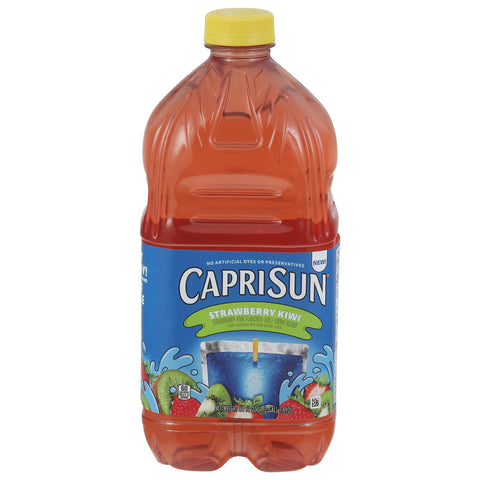Capri Sun Strawberry Kiwi Flavored Juice Drink Blend 64 fl oz - 8 Pack
