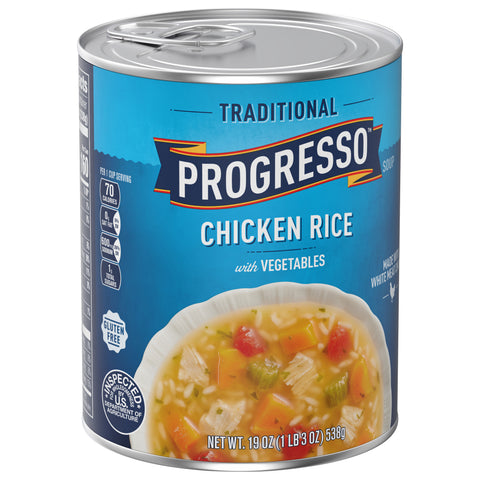 Progresso Traditional Soup Chicken Rice 19 OZ