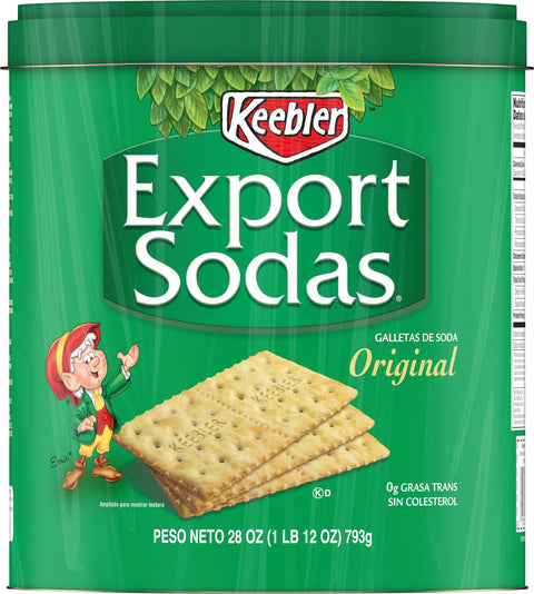 Keebler Export Soda Crackers 28 OZ