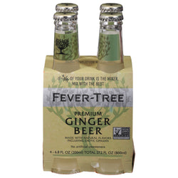 Fever-Tree Ginger Beer - 27.2 FZ 6 Pack