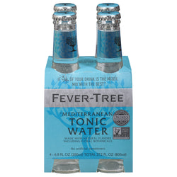 Fever-Tree Mediterranean Tonic - 27.2 FZ 6 Pack