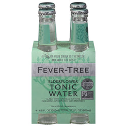 Fever-Tree Elderflower Tonic Water  - 27.2 FZ 6 Pack