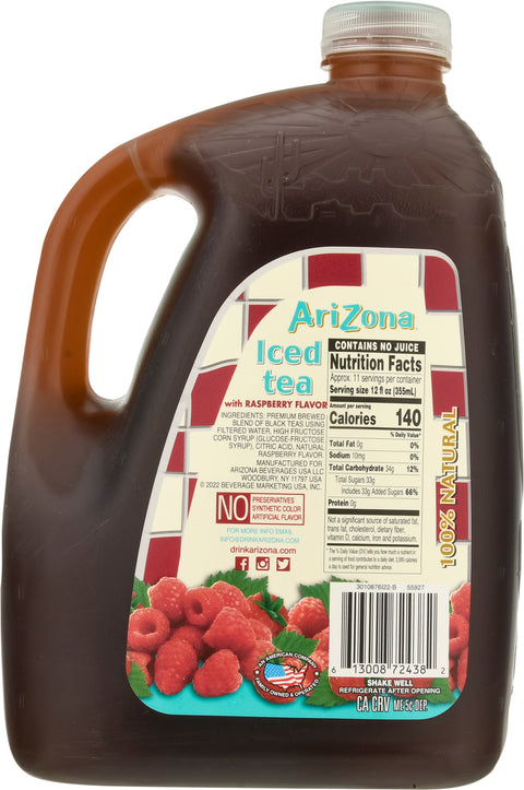 AriZona Raspberry Iced Tea 128 oz