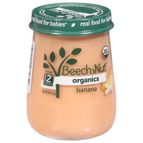 Beech-Nut Organics Stage 2 (6 Months+) Banana 4 oz