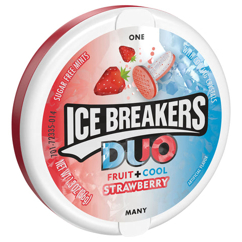Ice Breakers Mint Duos Strawberry Mint 1.3 OZ