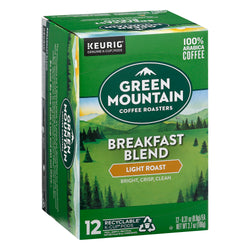 Green Mountain Breakfast Coffee K Cups - 3.7 OZ 6 Pack