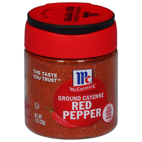 McCormick Ground Cayenne Red Pepper 1 OZ