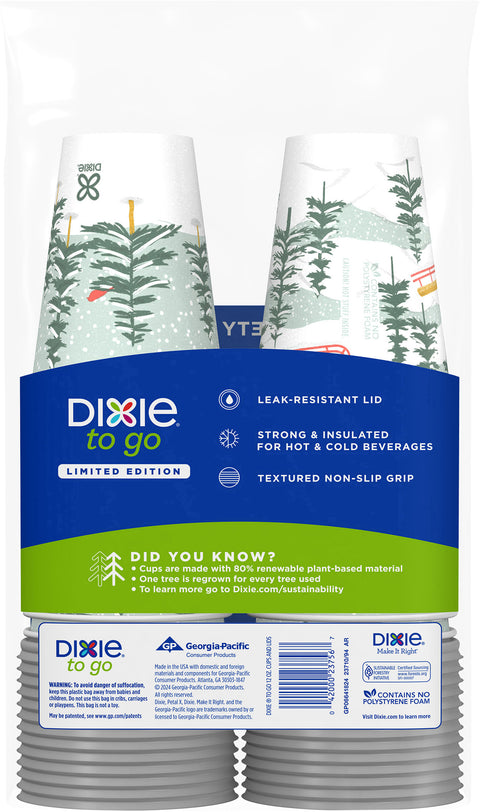 Dixie To Go Cups & Lids Variety Pack 26 CT