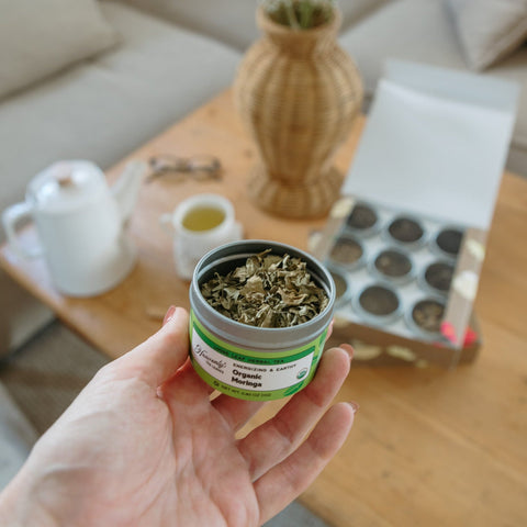 Organic 9 Flavor Variety Pack Loose Leaf Tea Sampler