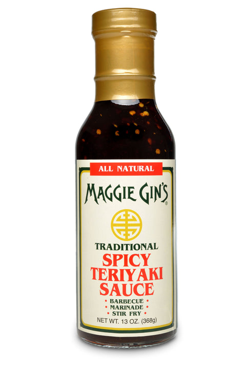Food Imagineering Usa Maggie Gin's Spicy Teriyaki Sauce - 13 OZ 6 Pack