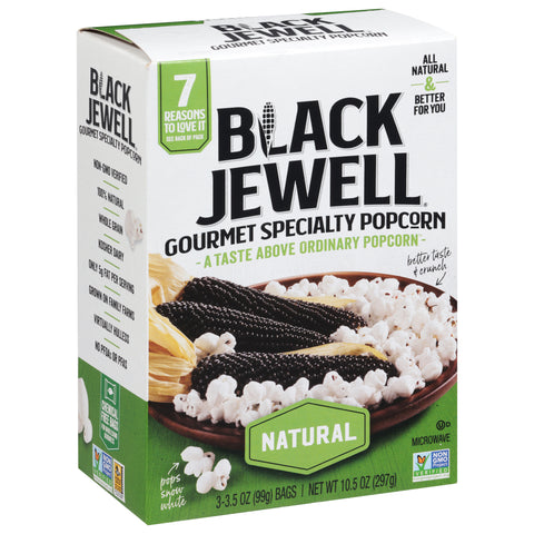 Black Jewell Popcorn Microwave Natural 10.5 OZ