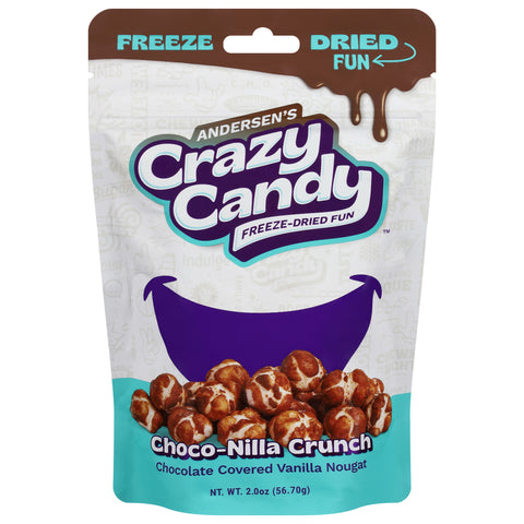 Crazy Candy Chocolate-Nilla Crunch Nougat 2.0 oz - 12 Pack