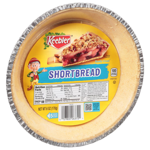 Keebler Shortbread Ready Crust 9 Inch Size 6 oz