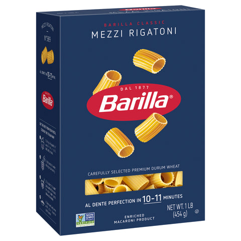 Barilla Pasta Mezzi Rigatoni 16 OZ