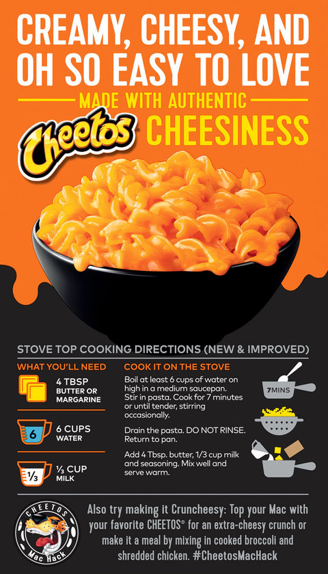 Cheetos Bold & Cheesy Mac 'N Cheese 5.9 OZ