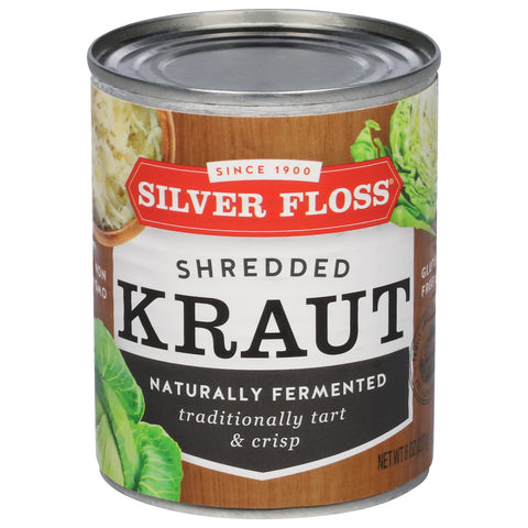 Silver Floss Shredded Sauerkraut 8 OZ