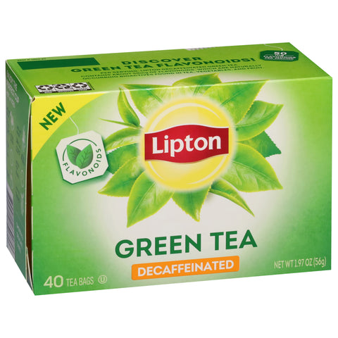 Lipton Decaffinated Green Tea 40 ea