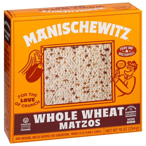 Manischewitz Whole Wheat Matzo 10 OZ