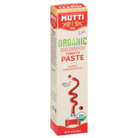 Mutti Organic Double Concentrated Tomato Paste 6.5 oz - 12 Pack