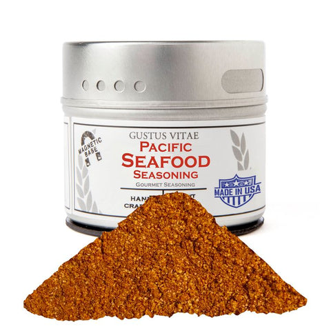 Gustus Vitae Pacific Seafood Seasoning - 2.3 OZ 8 Pack