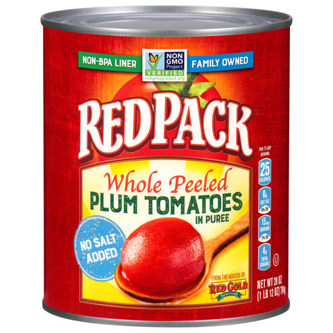 Red Pack Tomatoes Whole Peeled Plum 28 OZ