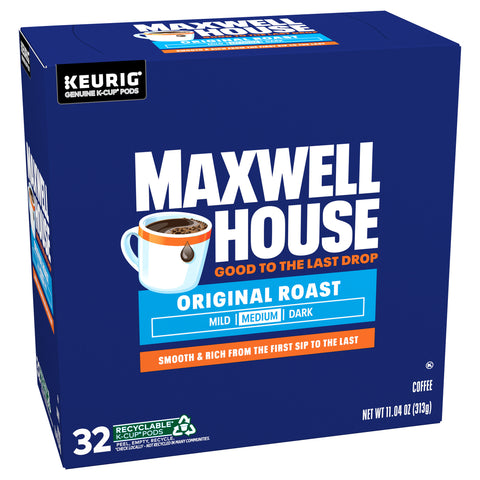 Maxwell House Original Roast Medium Coffee K-Cup 11.04 OZ