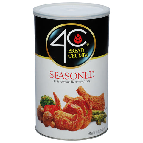 4C Bread Crumbs Canister Seasoned 46 OZ
