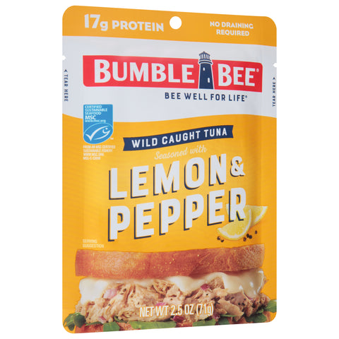 Bumble Bee Tuna Lemon & Pepper 2.5 OZ