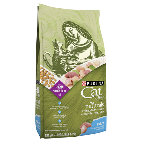 Purina Cat Chow Naturals Indoor 3.15 LB