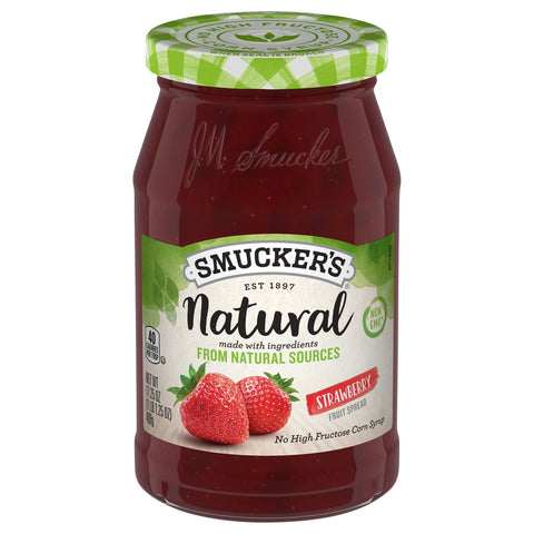 Smucker's Strawberry Natural Spread 17.25 OZ