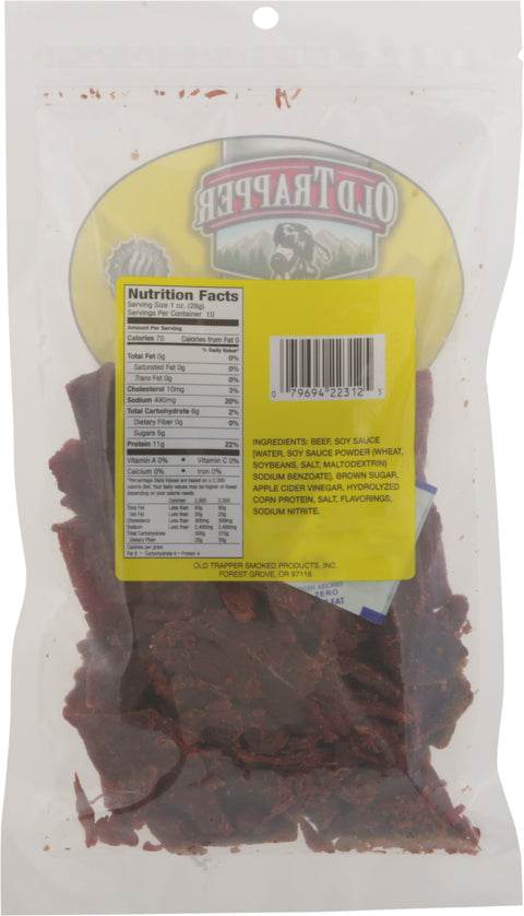 Old Trapper Teriyaki Beef Jerky 10 oz