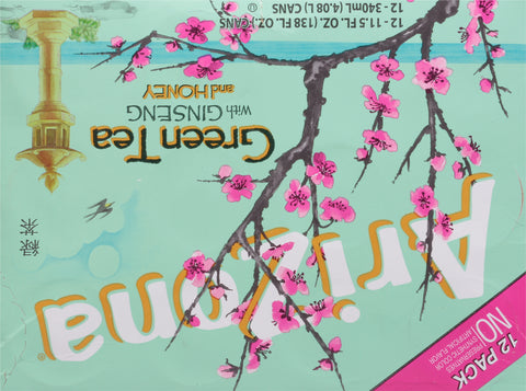 AriZona Iced Diet Green Tea 138 FZ
