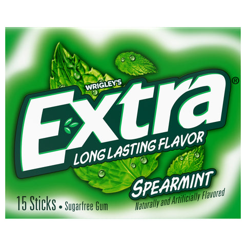 Extra Spearmint Gum 15 CT