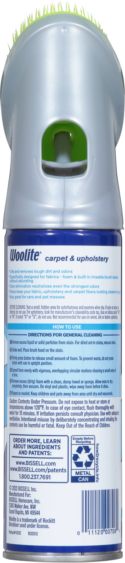 Woolite Cleaner Fabric & Upholstery 12 OZ