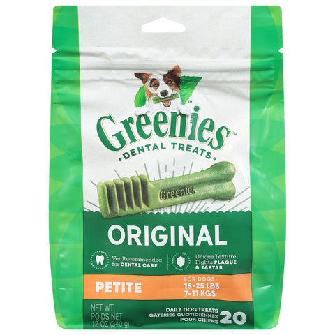 Greenies Original Petite Dental Treats 12 OZ