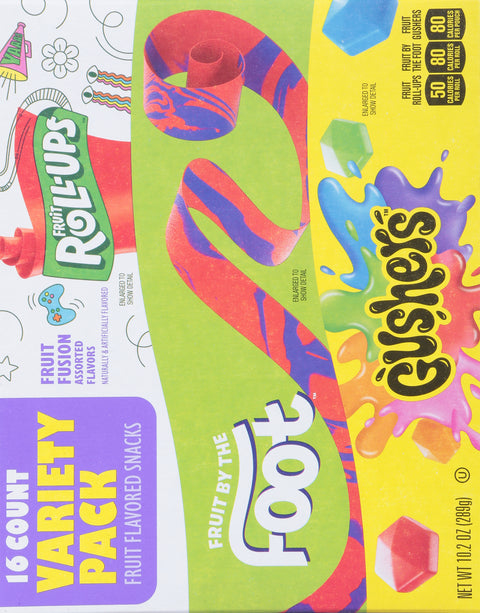 Betty Crocker Fruit Fusion Variety Pack 10.2 OZ