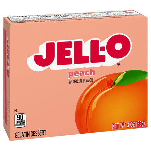 Jell-O Mix Gelatin Peach 3 OZ