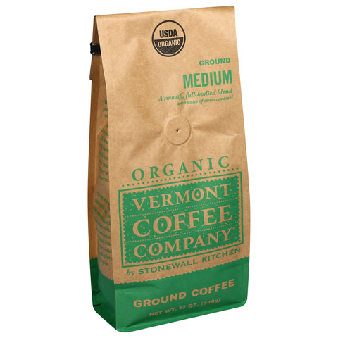 Vermont Coffee Company Organic Medium Ground Coffee 12 oz