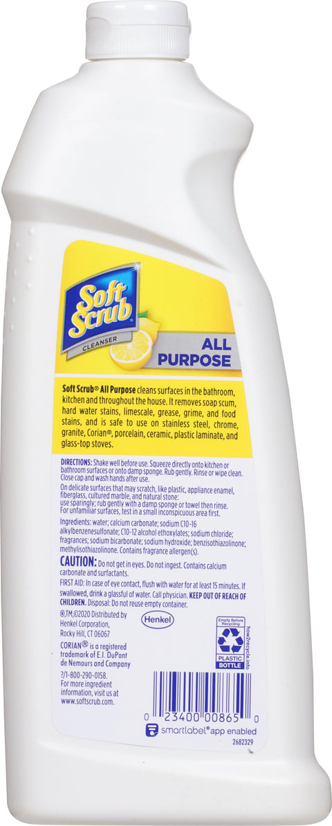 Soft Scrub Cleanser 24 oz