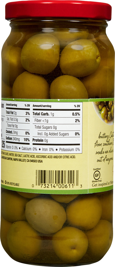 Mezzetta Olives Italian Castelvetrano 10 OZ