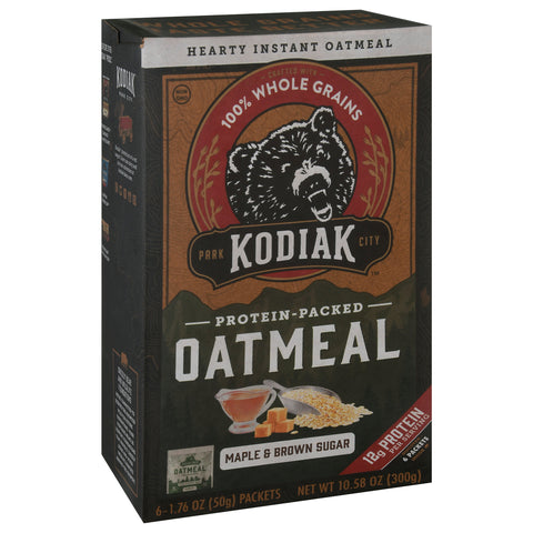 Kodiak Cakes Oatmeal Unleashed Maple And Brown Sugar 10.58 OZ