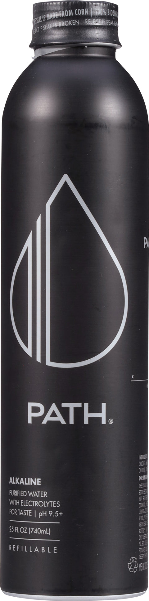 Path Alkaline Purified Water 25 fl oz