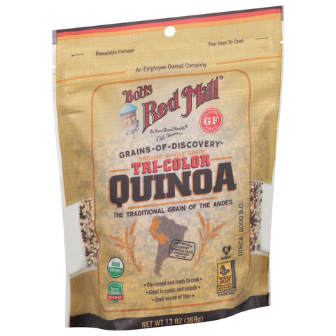 Bob's Red Mill Gluten Free Organic Quinoa Tri-Color 13 OZ