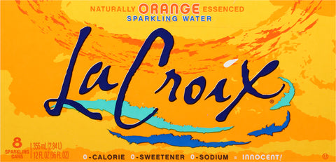 La Croix Orange Sparkling Water 96 FZ