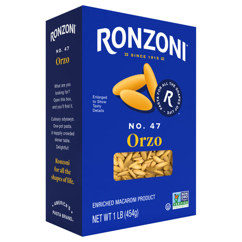 Ronzoni Orzo Pasta 16 OZ