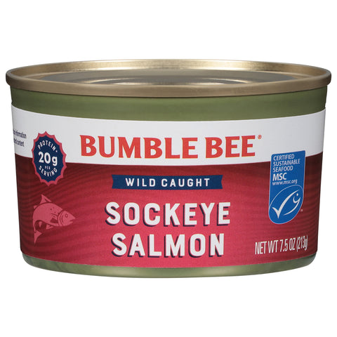 Bumble Bee Wild Alaska Sockeye Red Salmon 7.5 OZ