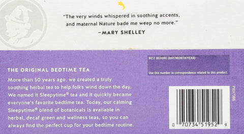 Celestial Seasonings Sleepytime Sinus Soother Herbal Tea 20 CT