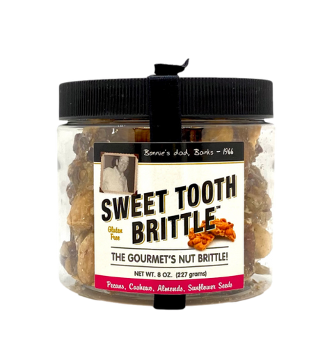 Bruce Julian Heritage Foods Sweet Tooth Gourmet Brittle Jar - 8 OZ 6 Pack